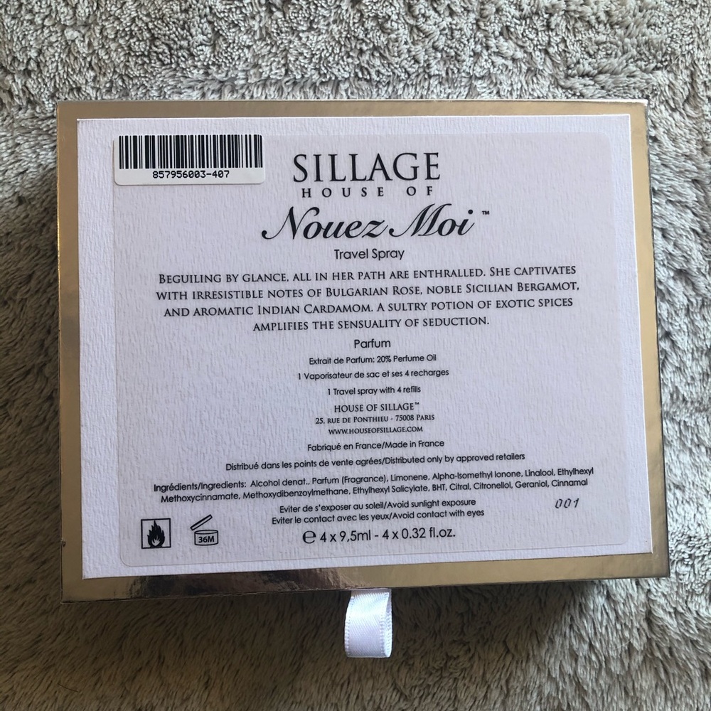 House Of Sillage Travel spray refills